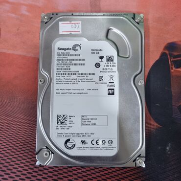 жесткие диски 8 тб: Маалымат алып жүрүүчү, Жаңы, Seagate, HDD, 512 ГБ, 3.5", ПК үчүн