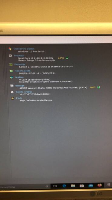 Desktop računari i radne stanice: Desktop fujitsu simens esprimo p700 e85+ 100% ispravan procesor intel — 3