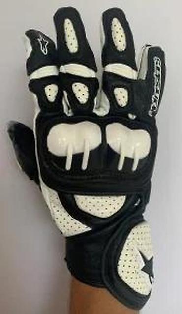 Oprema za bicikliste: Rukavice za motocikl – sportski model GPX - Materijal: prirodna koža — 14