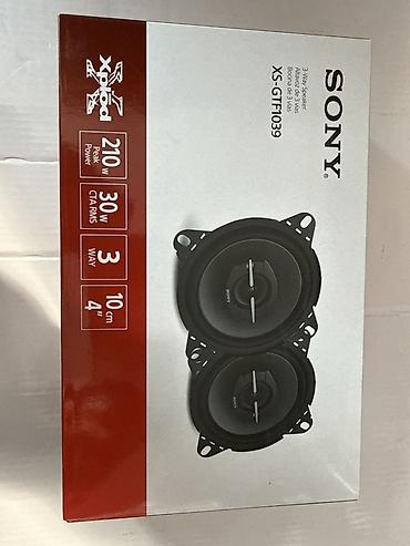 Динамики для авто: Акустика для авто Sony Xplod XS-GTF1039 - Тип: коаксиальные — 2