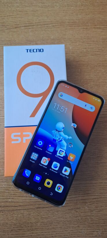 14 pro maxs: Tecno Spark 9 Pro, 128 GB, rəng - Göy