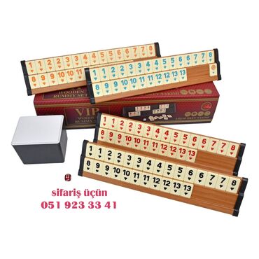 Digər idman və istirahət malları: Star VIP Okey dəsti satışda! Ən yüksək keyfiyyətli VIP okey dəsti — 10