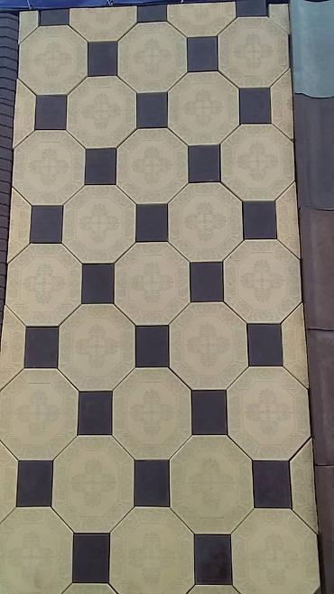 Тротуарная плитка: Тротуарная плитка с декоративным узором - Форматы: восьмиугольные — 29