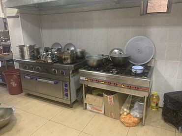 Печи, плиты: Газ плиты для кафе — 17