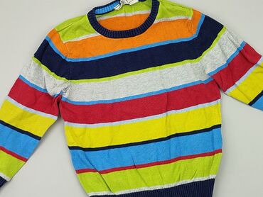 czarny sweterek z krótkim rękawem: Sweater, H&M, 3-4 years, 98-104 cm, condition - Good
