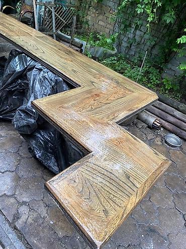 кофе бар: Барная стойкановаянатуральное дерево(карагач),ручная — 2