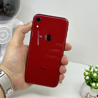 Samsung: IPhone Xr, Б/у, 128 ГБ, Красный, 82 %