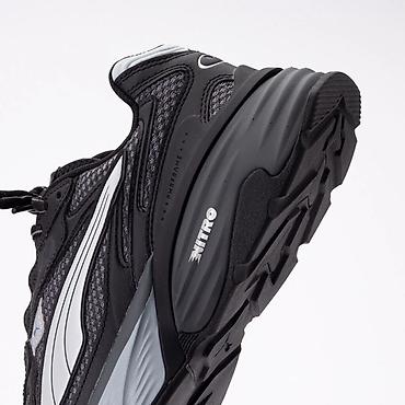 Kişi ayaqqabıları: Puma kişi/kadın idman ayaqqabısı – qara/boz - Model: qalın altlı — 7