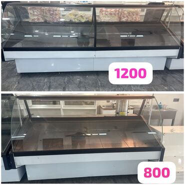 Dərin dondurucular: Endirim‼️Vitrin soyuducu 3metrlik 1200 Azn. 2metrlik 800 Azn. Her biri