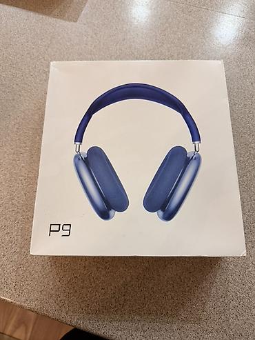 mp3 плееры купить: Беспроводные накладные наушники, Б/у — 1