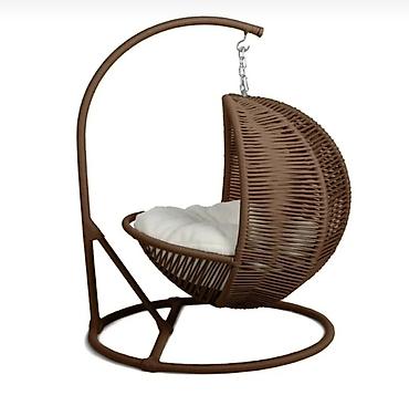 Yelləncəklər: Asma yelləncək kreslo – “kapsul” dizayn - Material: süni rattan (hava — 2