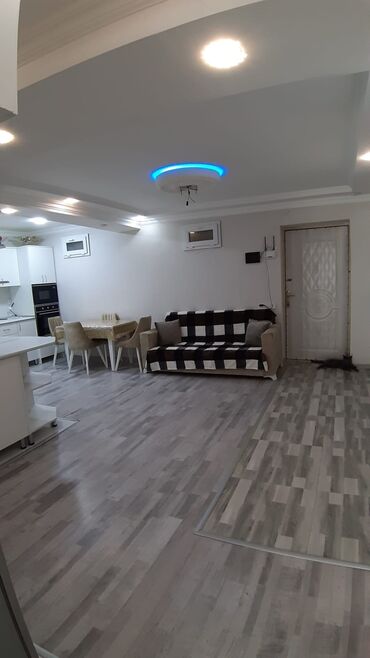 razində 3 otaqlı evlər: 2 комнаты, Новостройка, 77 м²