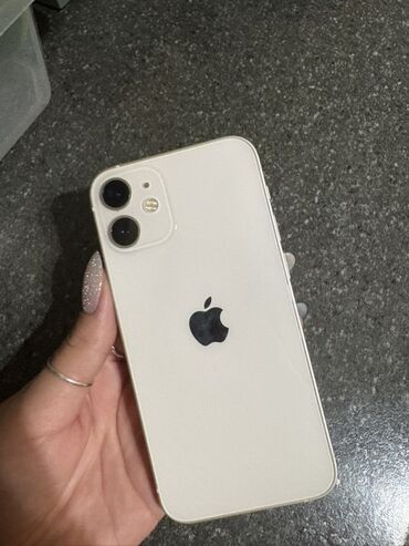 ноут 12: IPhone 12 mini, 64 ГБ, Белый, 80 %