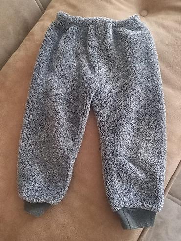 1 yas: Uşaq üçün isti xəzli şalvar - Material: yumşaq, xəz/plyuş tipli parça — 1