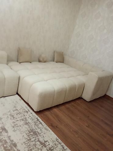 Ev və bağ: Yeni modern künc divan çarpayı satılır, 2 nəfərlik böyük bazalı — 2
