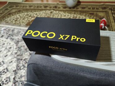 смартфоны для игр: Poco X7 Pro, 512 ГБ, цвет - Голубой, 2 SIM