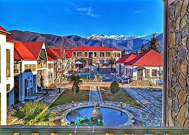 gence gulustan qesebesinde evler: F Garden Holiday Village Sheki 2 nəfərlik otaq 80 Azn 3 nəfərlik otaq — 3