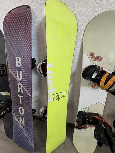Сноуборды: Burton, Универсальные, С креплениями — 13