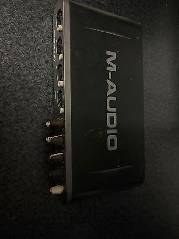 ovcular evi: M-Audio USB audio interfeysi - Kompakt, portativ korpus - Ön paneldə — 1