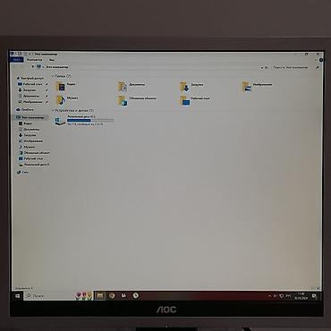 Мониторы: Монитор, AOC, Б/у, LCD, 19" - 20" — 15