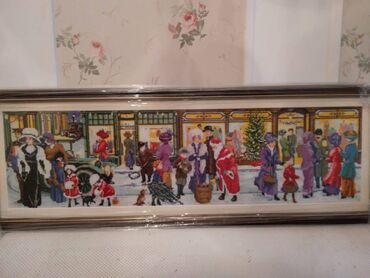 Şəkillər, tablolar: ВЫШИВКА. Вышитые картины в раме. Обращаться по номеру Женщина с — 2