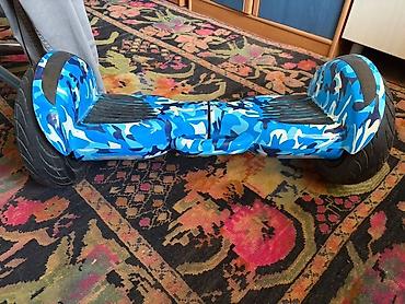 index hovuz: Elektrik hoverboard – mavi kamuflyaj dizayn - 2 təkərli — 2