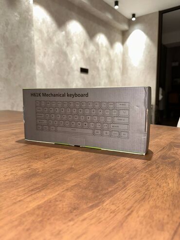 компьютер в баку цена: H61K Mechanical Keyboard😍 Mechanic blue switch🔥 Rainbow, 19+ mode🔥