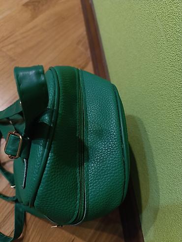 Rukzaklar: Мини рюкзак GUESS ручная работа цвет:зеленый — 4