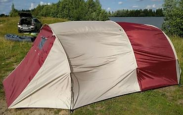 Палатки: Новая палатка 4х местная, двухслойная: состоит из внешнего тента и at lalafo.kg — 6 Палатки: Новая палатка 4х местная, двухслойная: состоит из внешнего тента и — 6