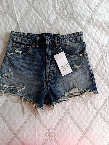 шорты zara: Шорты от ZARA оригинал размер 36-s.цена 3000 сом — 2