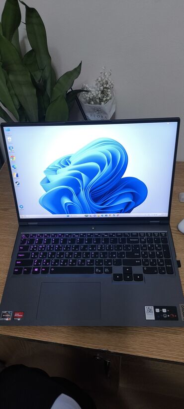 леново легион: Ноутбук, Lenovo, 32 ГБ ОЗУ, AMD Ryzen 7, 15.6 ", Игровой, память SSD