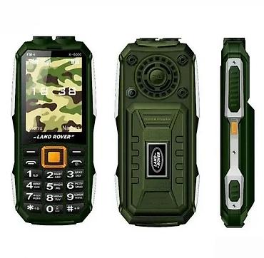 lil solid accessories: Mobilni telefon Land rover K-6000 NOVO. Opis proizvoda: Poseduje slot — 5