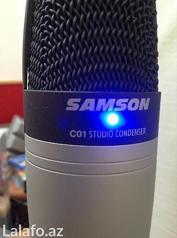 studio mikrofon: Samson firmasina mexsus C01 modeli studio mikrafon Amerikanin — 2