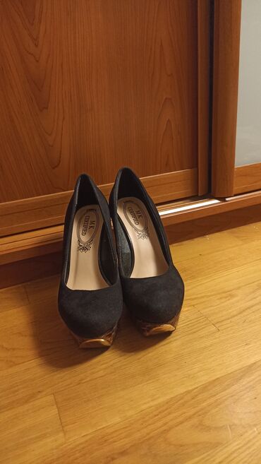 Tuflilər: Tuflilər, Ölçü: 38, rəng - Qara, Yeni — 3