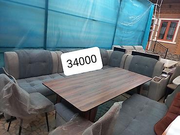 Кухонные мягкие уголки: Кухонный мягкий уголок, Дерево, цвет - Бежевый — 6