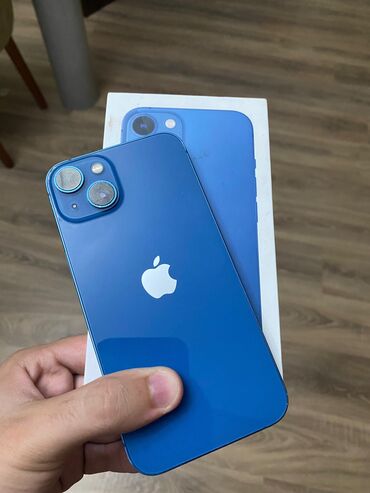 qazli su aparati satilir: IPhone 13, 128 GB, Blue Titanium, Simsiz şarj, Face ID