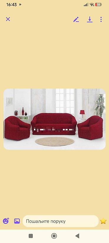 ikea cipelarnik plasticni: Navlake za trosed i dve fotelje, rastegljive i prilagodljive — 5