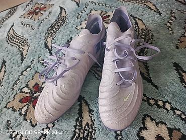 Спорт и отдых: Футбольные бутсы Nike, фиолетовые. - Лёгкий вязаный верх с — 1