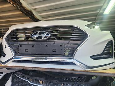 бублик соната: Бампер Hyundai, Б/у, Оригинал — 2