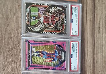 orjinal saatlar: İki ədəd PSA 9 dərəcəli orijinal Panini Select və Panini Prizm kartı — 1