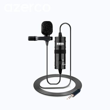 yaxa mikrofonu satilir: Mikrofon kondensator "Boya BY-M1 Black" Məhsul: BY M1 İstehsalçı