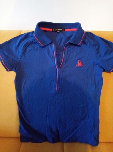 nike zenska trenerka: Original 'Le coq sportif' majica za decaka od 4-5-6 god. Rastegljiva i