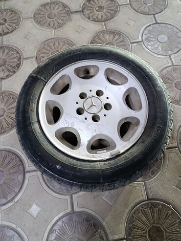 колесо на тачку: Дөңгөлөктөр монтажда 205 / 60 / R 15, Жай, Колдонулган, Комплект, Жеңил унаалар, Куйма, тешиктери - 5