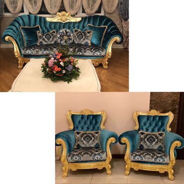 отдам бесплатно мебель: TehiKlasik Divan kreslo. 1300azn. ideal veziyyetde. unvann azadliq