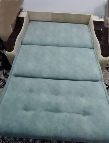 мягкая мебель угловой диван: Диван-кровать, цвет - Бежевый, Б/у