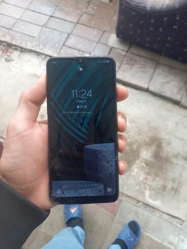 Samsung: Samsung Galaxy A20s, 32 GB, rəng - Göy, Barmaq izi