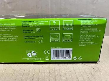 Praznična dekoracija: LED svetleća ukrasna girlanda sa transformatorom - 50 LED lampica — 3