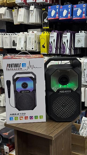 magic karaoke ys 68: ABS-6103 portativ akustik kolon - Model: ABS-6103 - Daşına bilən — 2