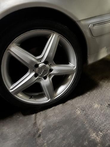 ml 163: Литые диски Mercedes-Benz, оригинальный дизайн на 5 спиц. - Диаметр — 3