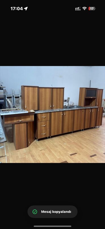 столешница для кухни в баку: *350₼ MƏTBƏX mebeli :-TƏCİLİ SATILIR*‼️ ÖLÇÜ:-4.2 ÜZƏRİNDƏ
